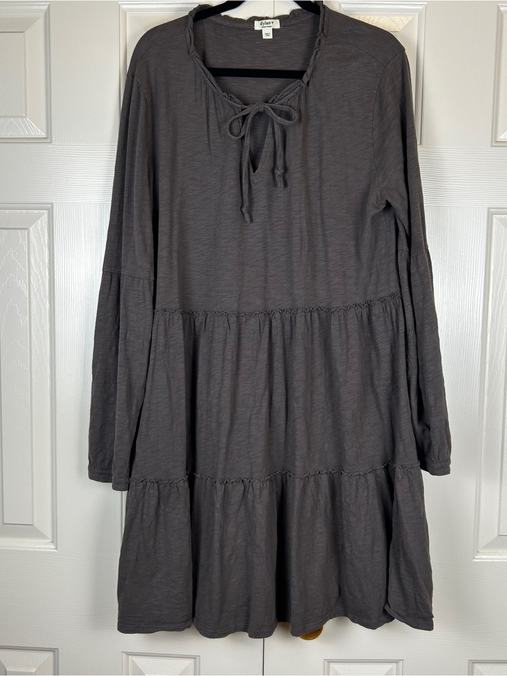 Dylan Long Sleeve Tiered Dress